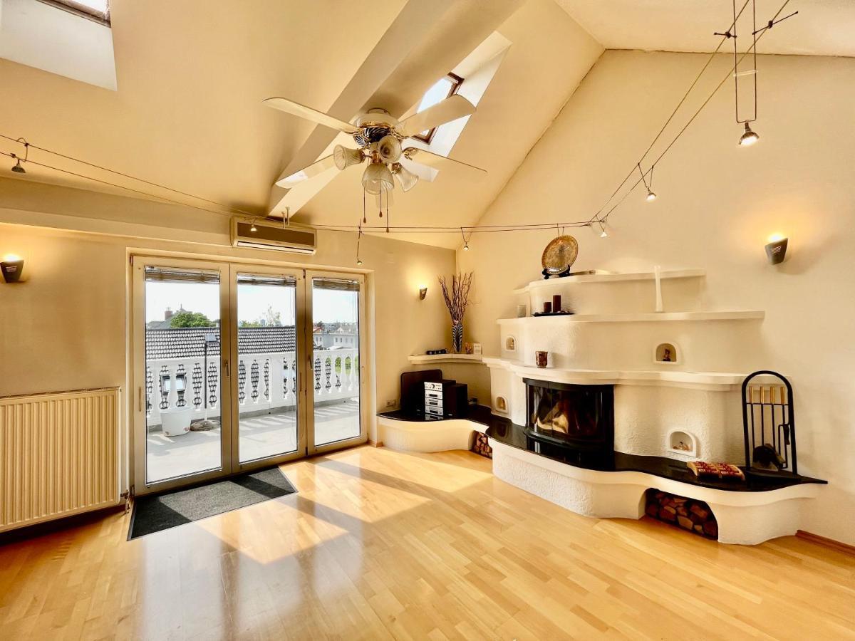 Apartamento Atemberaubendes Loft Mit Pool Viena Exterior foto